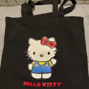 Hello Kitty Black Tote Bag